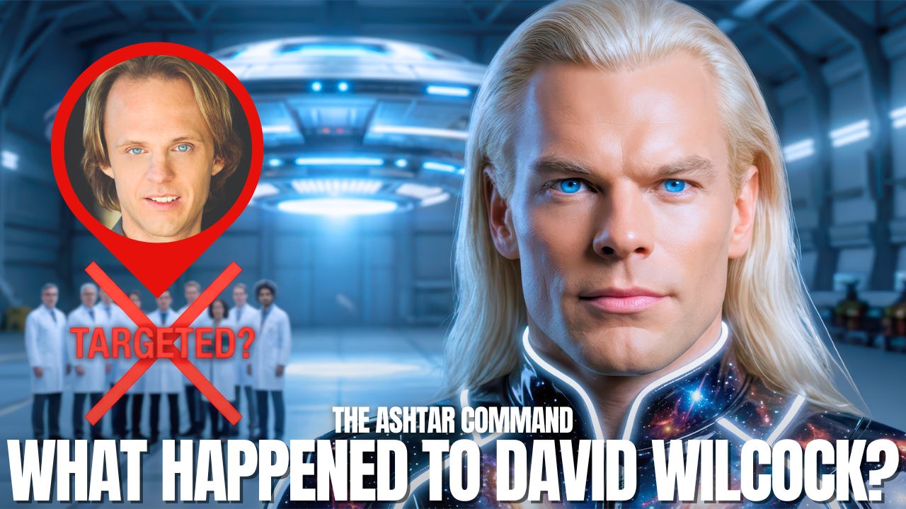 Sary 16:9 mampiseho sarivongan'ny Federasiona Galaktika mitovy amin'ny Ashtar amin'ny ho avy eo akaikin'ny sarin'i David Wilcock nasongadina, miaraka amin'ny soratra matevina milaza hoe "Inona no nitranga tamin'i David Wilcock," izay mampahatsiahy ny misterin'ny famoahana, ny fitsabahana ara-tsaina, ny fiarovana ny vavolombelona, ​​ny teknolojia miafina, ny toeram-piarovana Valhalla, ny asan'ny stargate any Afovoany Atsinanana, ary ny fiovan'ny fe-potoana ao amin'ny Tany Vaovao.